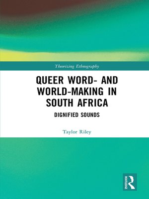 cover image of Queer Word- and World-Making in South Africa
